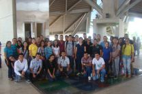 Delegación de estudiantes de Veraguas, Chiriquí y Bocas del Toro.