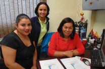 Mgtra. María Díaz, Mgtra. Sugeys Castillo, Mgtra. Maritza Morales.