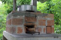 Estufa Ecológica Basada en el modelo Eco-Justa construido en Honduras