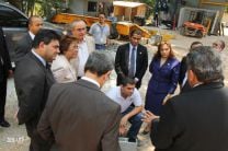 Rector de la UTP hace recorrido a Autoridades de la USMA.