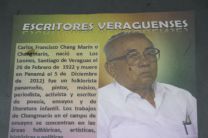 Carlos Francisco Chang Marín, Escritor Veraguense. 