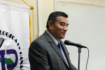 Rector de la UTP en la inauguración de la Reunión del SICAR en Panamá.