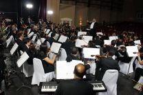 Orquesta Sinfónica de Panamá, en el Teatro Auditorio de la UTP. 