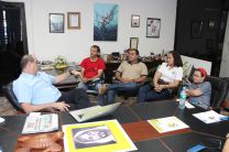 Investigadores de la UTP Chiriquí se reúnen con Director de Innovación.