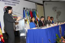 La Ministra inaugura Octava Reunión Interamericana de Ministros de Educación.