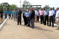 Rector de la UTP inaugura obras en Panamá Oeste. 