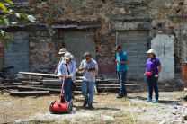 Exploraciones de prospección geofísica en Casco Antiguo.