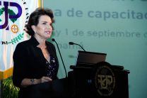 Sra. Susana Pinilla, Directora Representante del CAF.