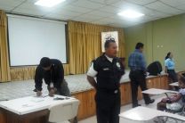 De la Policía Nacional de Changuinola, también hubo participación.