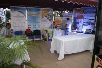 Exhibición de proyectos dentro del stand del CITT-UTP para la comunidad en la “Feria Expo Agroindustrial” en el marco de fundación del Distrito de Aguadulce.