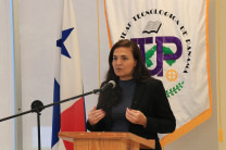 Palabras por parte de la Honorable Ester Monroy, Oficial Gerente de OIEA.