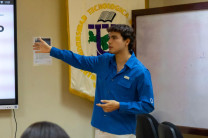 Esta actividad forma parte de las acciones orientadas al fortalecimiento del liderazgo estudiantil y la promoción de iniciativas que contribuyan al desarrollo sostenible desde el ámbito universitario.