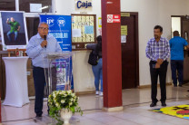 Durante el acto de apertura, el director del Centro, Mgtr. Adriano Martínez, ofreció palabras de bienvenida.