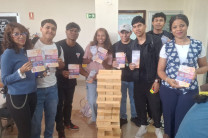 Estudiantes participa de juego lúdicos 