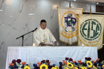 Misa de Accion de Gracia a cargo del presbítero Orlando Méndez. 