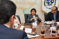 Las autoridades de la UTP expusieron al Ministro Icaza sus ideas sobre los dormitorios universitarios 