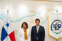 Tanto las autoridades de la UTP como del Gobierno Central quedaron satisfecho con la presentación del anteproyecto