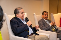 El Dr. Nicanor Obaldía, Director General del Gorgas  abordó los desafíos presupuestarios de la investigación en salud y la urgencia de ampliar las convocatorias de financiamiento.