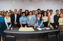 Estudiantes y colaboradores de la Regional de Coclé en conjunta con las autoridades celebran el 4to aniversario de la DINACE