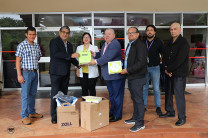 Entrega de desfibrilador al Centro Regional de Bocas del Toro.