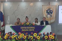 Autoridades del centro Regional Participande la Actividad.