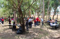 Autoridades, administrativos y profesores del Centro Regional de Coclé.