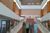 Autoridades de la UTP en Rumania.