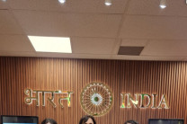 Magisters Adiz Acosta y Annie Ortega, participaron en el ITEC Day.