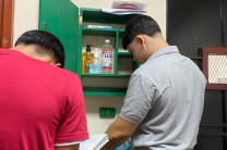 Inspección de los botiquines de primeros auxilios y levantamiento del inventario para la reposición de insumos. Inspección de los botiquines de primeros auxilios y levantamiento del inventario para la reposición de insumos.
