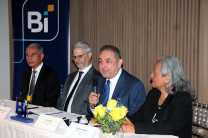 Tony Roldán, durante sus palabras en el evento. Tony Roldán, durante sus palabras en el evento.