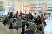 Estudiantes de la facultad de Ciencias y Tecnología.