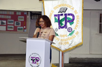 Daymil Rodríguez, presidenta de la nueva junta directiva del grupo estudiantil MIS C3.