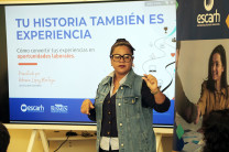 Expositora Adriana López Montoya.