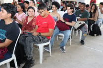 Actividad realizada en el lobby del Edificio de Facilidades Estudiantiles. 