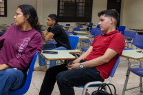 Estudiantes miembros de la agrupación.