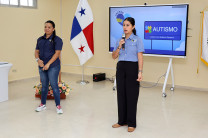 La actividad contó con la participación de las especialistas Kathleen Ramírez y Ana Yarline Flavio, del Centro Ann Sullivan de Panamá.