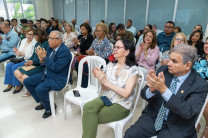 Las autoridades, docentes, investigadores y administrativos de la FISC participaron de la actividad.