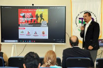 El director del CINEMI, Dr. Félix Henríquez.