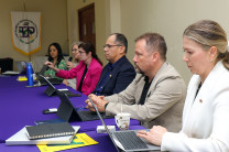 Representantes de universidades. En la reunión participaron seis representantes de las diferentes universidades del Consorcio.
