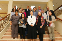 Foto Oficial En la reunión se estableció tres puntos precisos para iniciar el trabajo de colaboración.