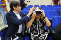 La Dra. Lilia Muñoz, pudo ver un adelanto de la propuesta. La Dra. Lilia Muñoz, pudo ver un adelanto de la propuesta.
