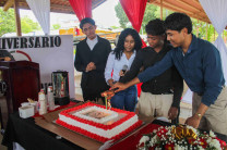 Cantado del cumpleaños.