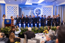 La nueva junta directiva también fue juramentada.