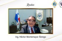 Rector de la UTP, Ing. Héctor M. Montemayor Á., da las palabras en la Imposición de Casco Ingenieriles de la FII.