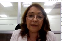 La Dra. Nery Caballero, directora nacional de Extensión.