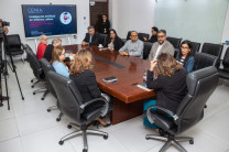 La representante de CENIA, Ing. Mónica Soto se reunión con autoridades de la UTP. 