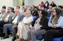 La ingeniera Soto igualmente se reunió con investigadores de la UTP para hablar de Inteligencia Artificial.