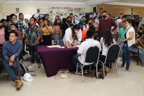 Estudiantes participan del Concurso de Cerchas, en el marco del V congreso de la FIC.