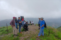 El cerro del volcán El Valle.