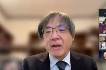 Dr. Hiroaki Ozawa, Vicepresidente de Educación de la Universidad de Chiba, Japón.